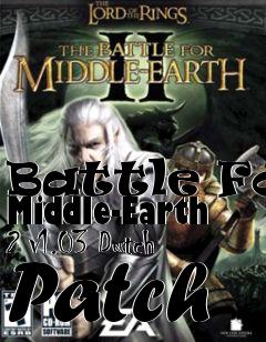 Box art for Battle For Middle-Earth 2 v1.03 Dutch Patch