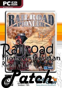 Box art for Railroad Pioneer German Retail v1.07 Patch