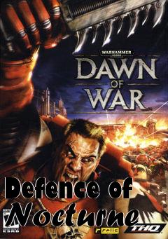 Box art for Defence of Nocturne