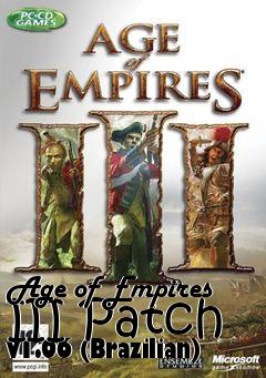 Box art for Age of Empires III Patch v1.06 (Brazilian)