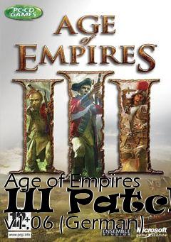 Box art for Age of Empires III Patch v1.06 (German)