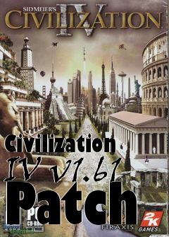 Box art for Civilization IV v1.61 Patch