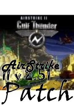 Box art for AirStrike II v 2.51 Patch