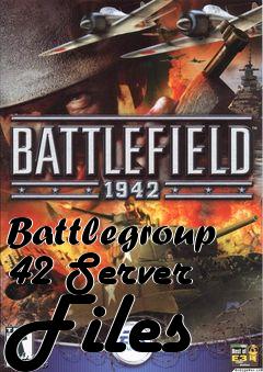 Box art for Battlegroup 42 Server Files