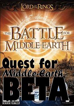 Box art for Quest for Middle-Earth BETA