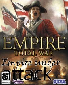 Box art for Empire under attack