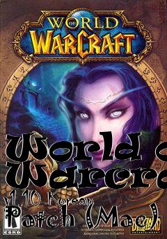 Box art for World of Warcraft v1.10 Korean Patch (Mac)