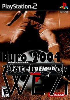 Box art for Euro 2004 Patch For WE7i