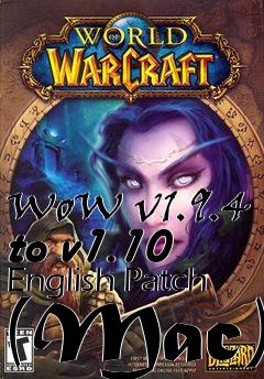 Box art for WoW v1.9.4 to v1.10 English Patch (Mac)