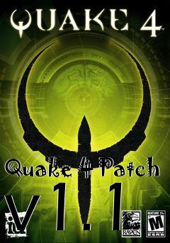 Box art for Quake 4 Patch v1.1