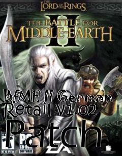 Box art for BfME II German Retail v1.02 Patch