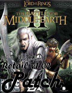 Box art for BfME II English Retail v1.02 Patch