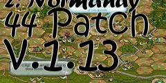 Box art for Panzer Campaigns 2: Normandy 44 Patch v.1.13