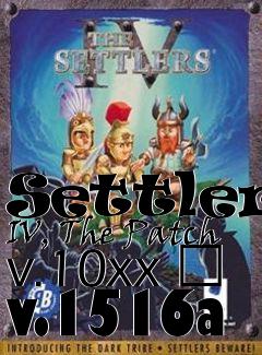 Box art for Settlers IV, The Patch v.10xx  v.1516a