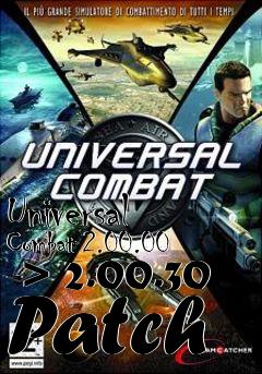 Box art for Universal Combat 2.00.00 -> 2.00.30 Patch