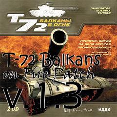 Box art for T-72 Balkans on Fire Patch v.1.3