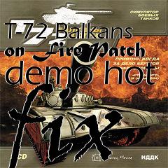 Box art for T-72 Balkans on Fire Patch demo hot fix