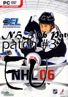 Box art for NHL 06 Patch patch #3 EU