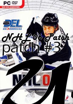 Box art for NHL 06 Patch patch #3 US