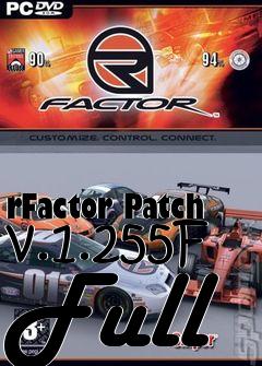 Box art for rFactor Patch v.1.255F Full