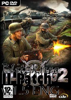 Box art for Blitzkrieg II Patch v.1.5 ENG