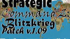 Box art for Strategic Command 2: Blitzkrieg Patch v.1.09