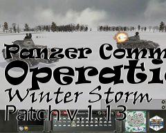 Box art for Panzer Command: Operation Winter Storm Patch v.1.13