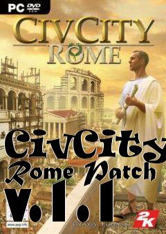 Box art for CivCity: Rome Patch v.1.1