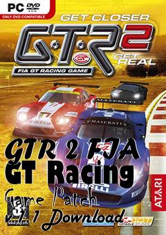 Box art for GTR 2 FIA GT Racing Game Patch v.1.1 Download