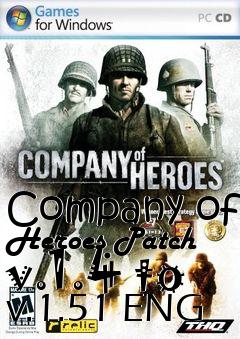 Box art for Company of Heroes Patch v.1.4 to v.1.51 ENG