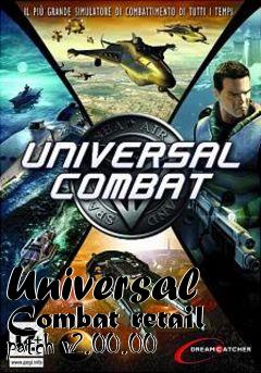 Box art for Universal Combat retail patch v2.00.00