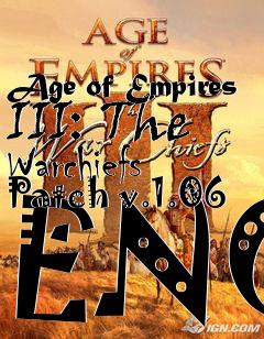 Box art for Age of Empires III: The Warchiefs Patch v.1.06 ENG