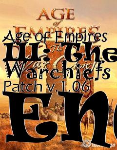 Box art for Age of Empires III: The Warchiefs Patch v.1.06 ENG