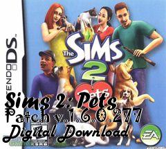 Box art for Sims 2: Pets Patch v.1.6.0.277 Digital Download