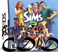 Box art for Sims 2: Pets Patch v.1.6.0.277 CD/DVD