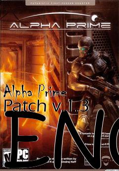 Box art for Alpha Prime Patch v.1.3 ENG