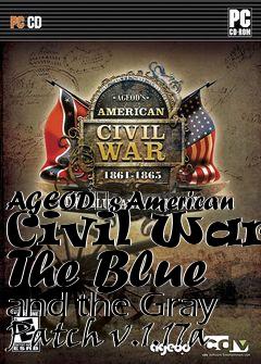 Box art for AGEOD�s American Civil War: The Blue and the Gray Patch v.1.17a