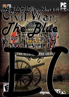 Box art for AGEODs American Civil War: The Blue and the Gray Patch v.1.17 EU
