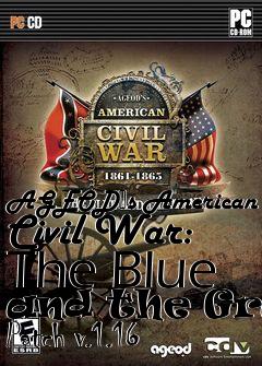 Box art for AGEOD�s American Civil War: The Blue and the Gray Patch v.1.16