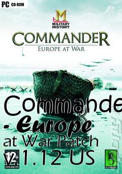 Box art for Commander - Europe at War Patch v.1.12 US