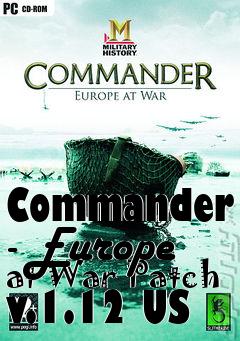 Box art for Commander - Europe at War Patch v.1.12 US