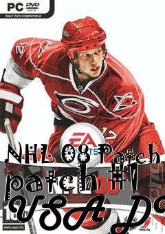 Box art for NHL 08 Patch patch #1 USA DVD