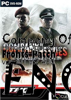 Box art for Company Of Heroes: Opposing Fronts Patch v.2.301 v.2.400 ENG