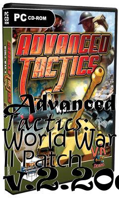 Box art for Advanced Tactics: World War II Patch v.2.20c