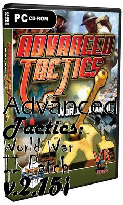 Box art for Advanced Tactics: World War II Patch v.2.15i