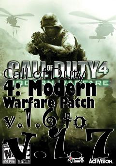 Box art for Call of Duty 4: Modern Warfare Patch v.1.6 to v.1.7