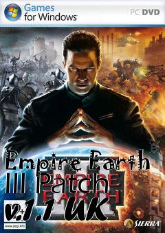 Box art for Empire Earth III Patch v.1.1 UK
