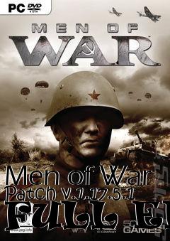 Box art for Men of War Patch v.1.17.5.1 FULL ENG