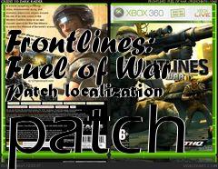 Box art for Frontlines: Fuel of War Patch localization patch