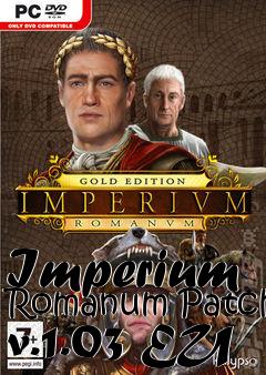 Box art for Imperium Romanum Patch v.1.03 EU